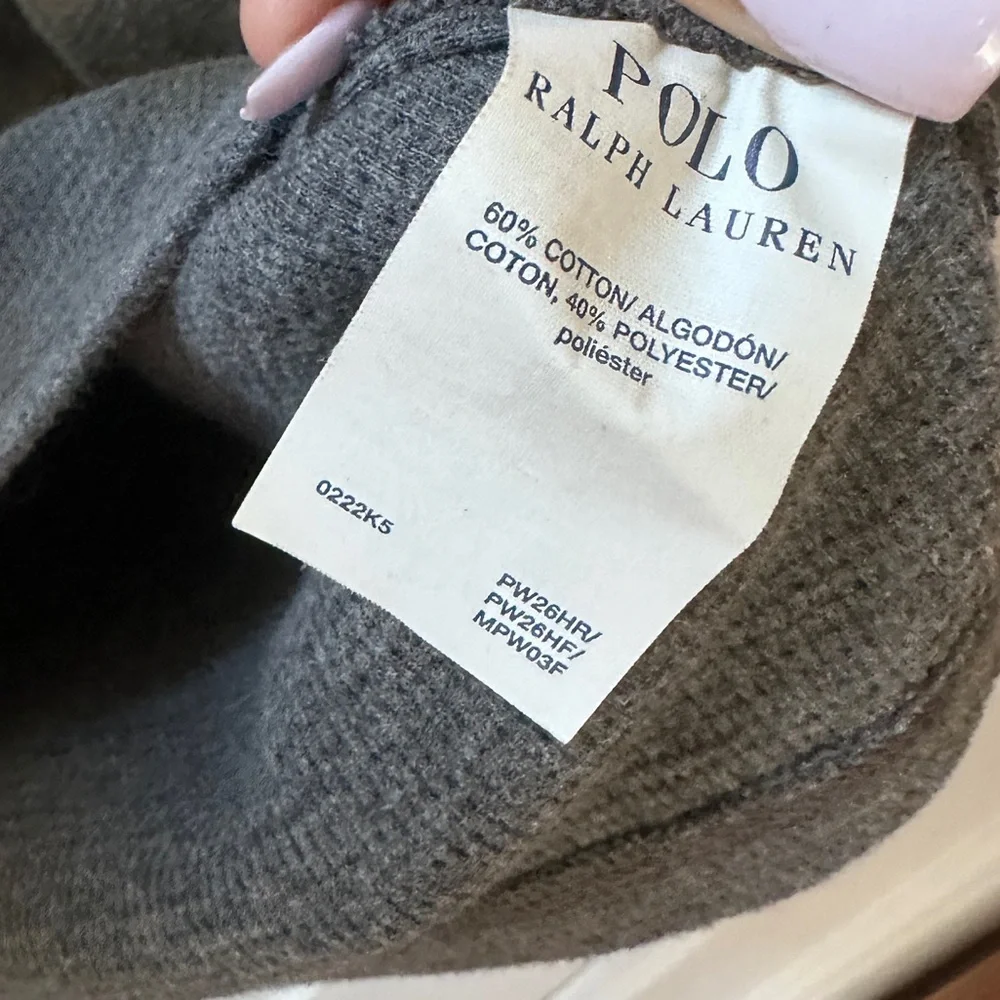 3/$20💥 Polo Ralph Lauren Thermal Long Sleeve Shirt Embroidered Horse Loungewear